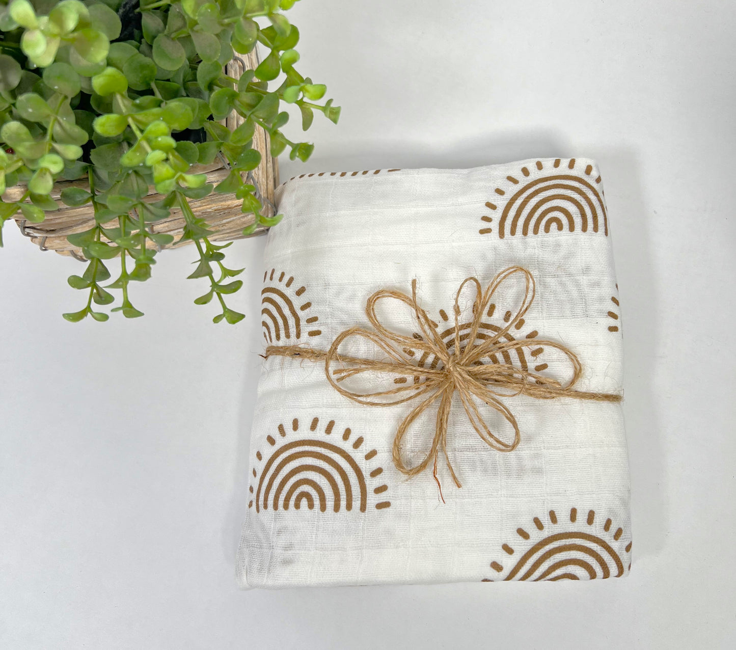 sunshine muslin swaddle