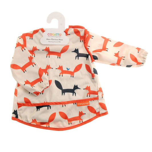Fox Baby Bib Coverall
