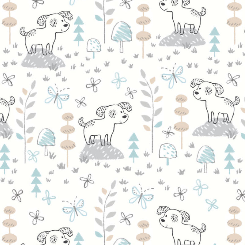 Sparky puppy print, Mary Meyer security blankets