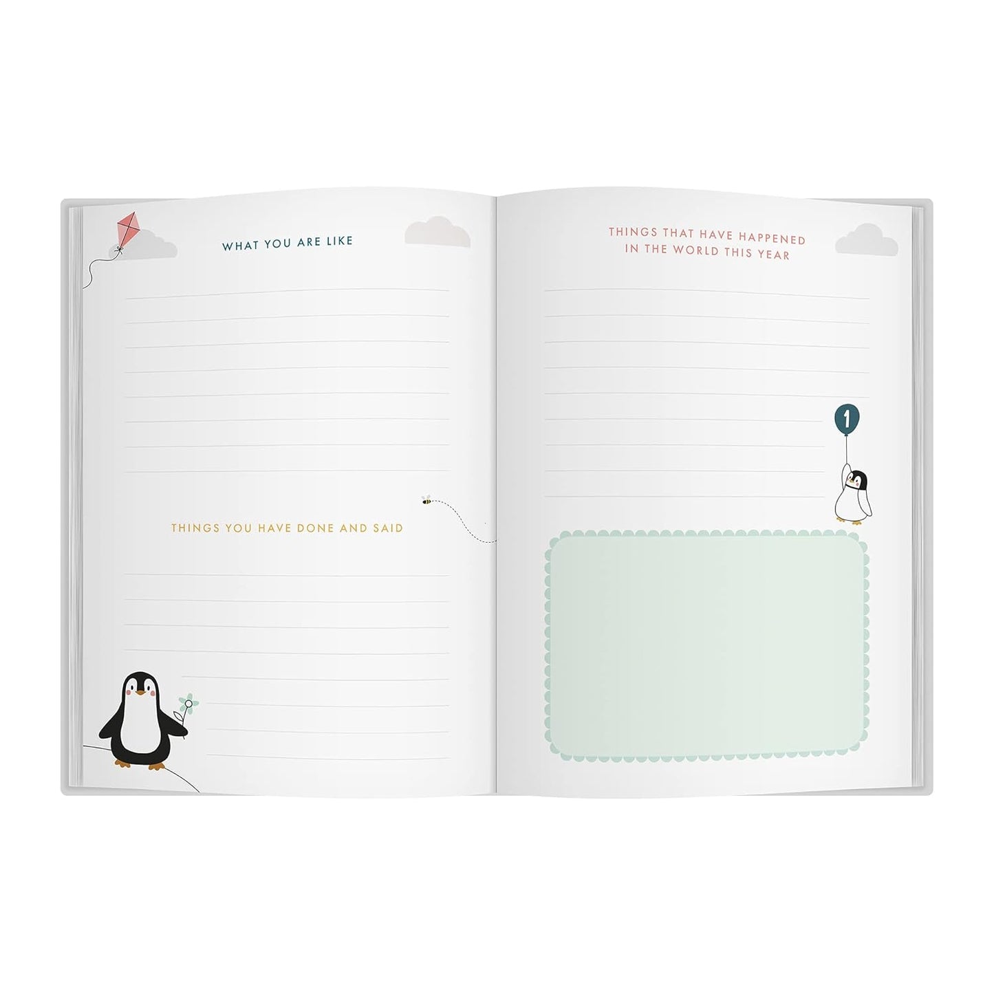 The Story Of Us - A Family Journal, New Baby Gift Ideas, New Parents Gifts