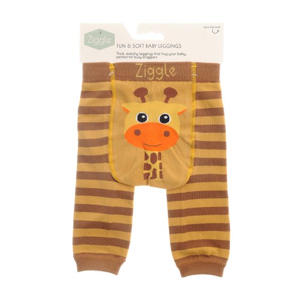 Ziggle giraffe baby leggings
