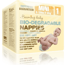 Beaming baby bio degradable nappies