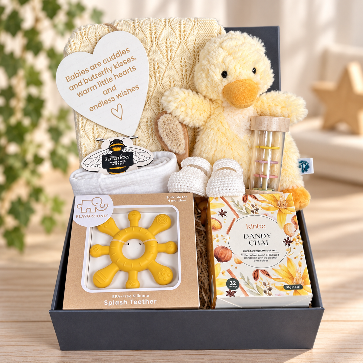 Baby shower gifts and baby hampers
