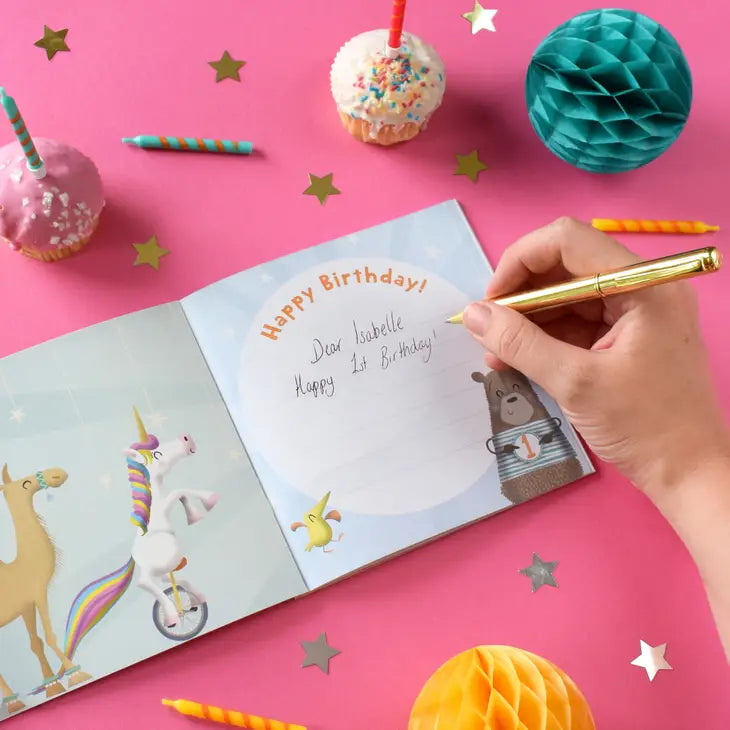 Wow you are one. First birthday card and book, fun for little ones to get excited about reading. A great gift that can be enjoyed again and again.