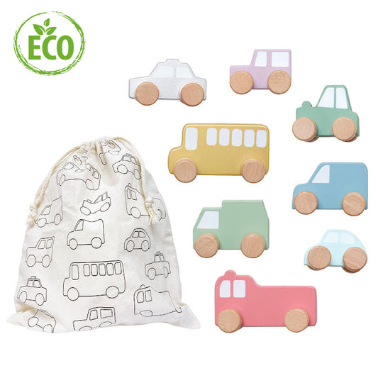 1st Birthday Gifts, Sibling Gifts,  My First Cars, Wooden Baby Toys