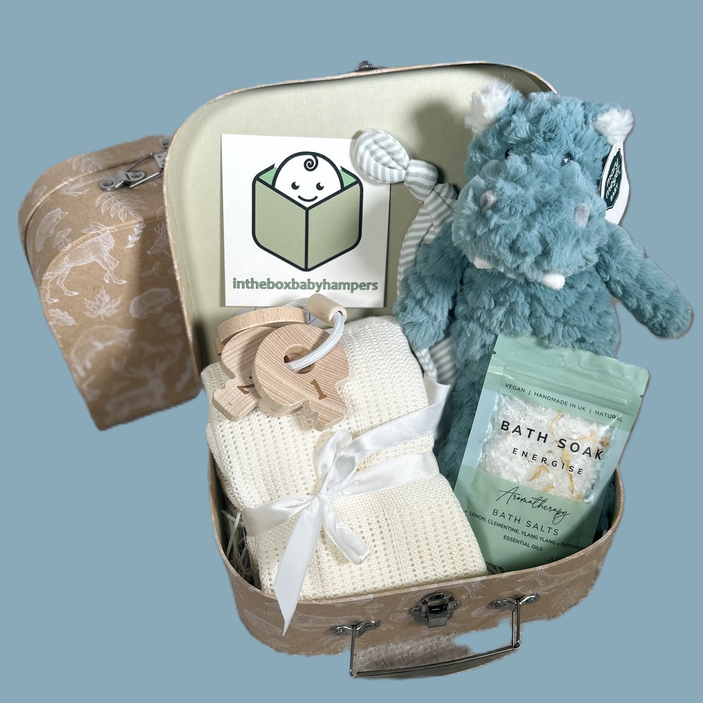 Hippo baby hamper gift