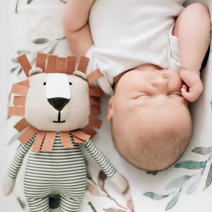 Carson the lion soft baby toy