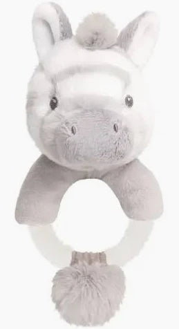 Keeleco zebra ring rattle