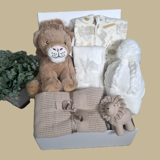 New Baby Gifts - Neutral - Little Lion's Welcome ,Tikiri  Lion Baby Teether