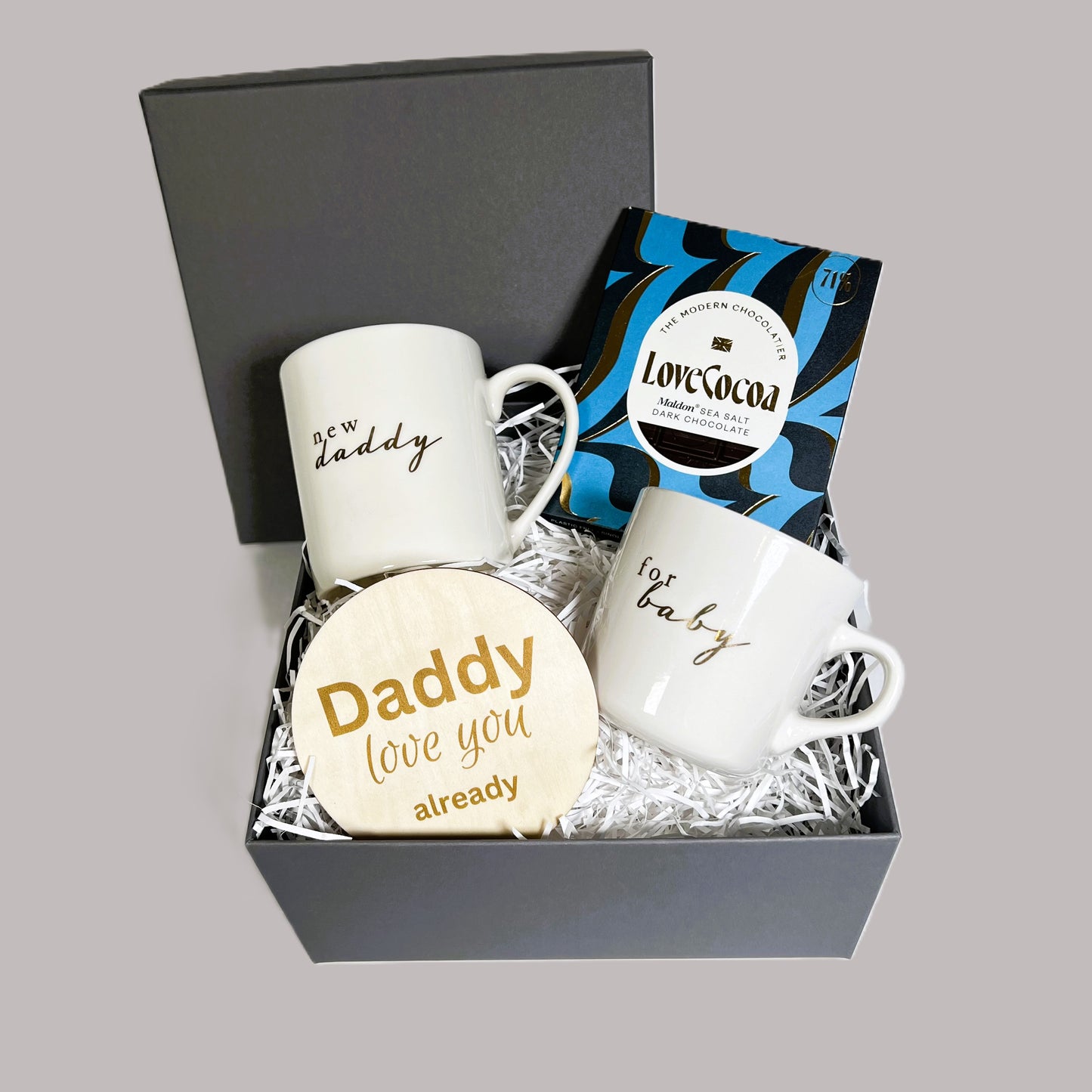 New daddy announcement gift hamper t