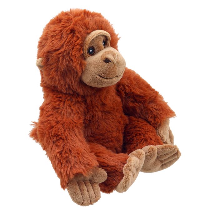 Wilberry eco cuddlie orangutang soft baby toy.