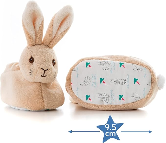 Peter rabbit bunny rattle baby slippers