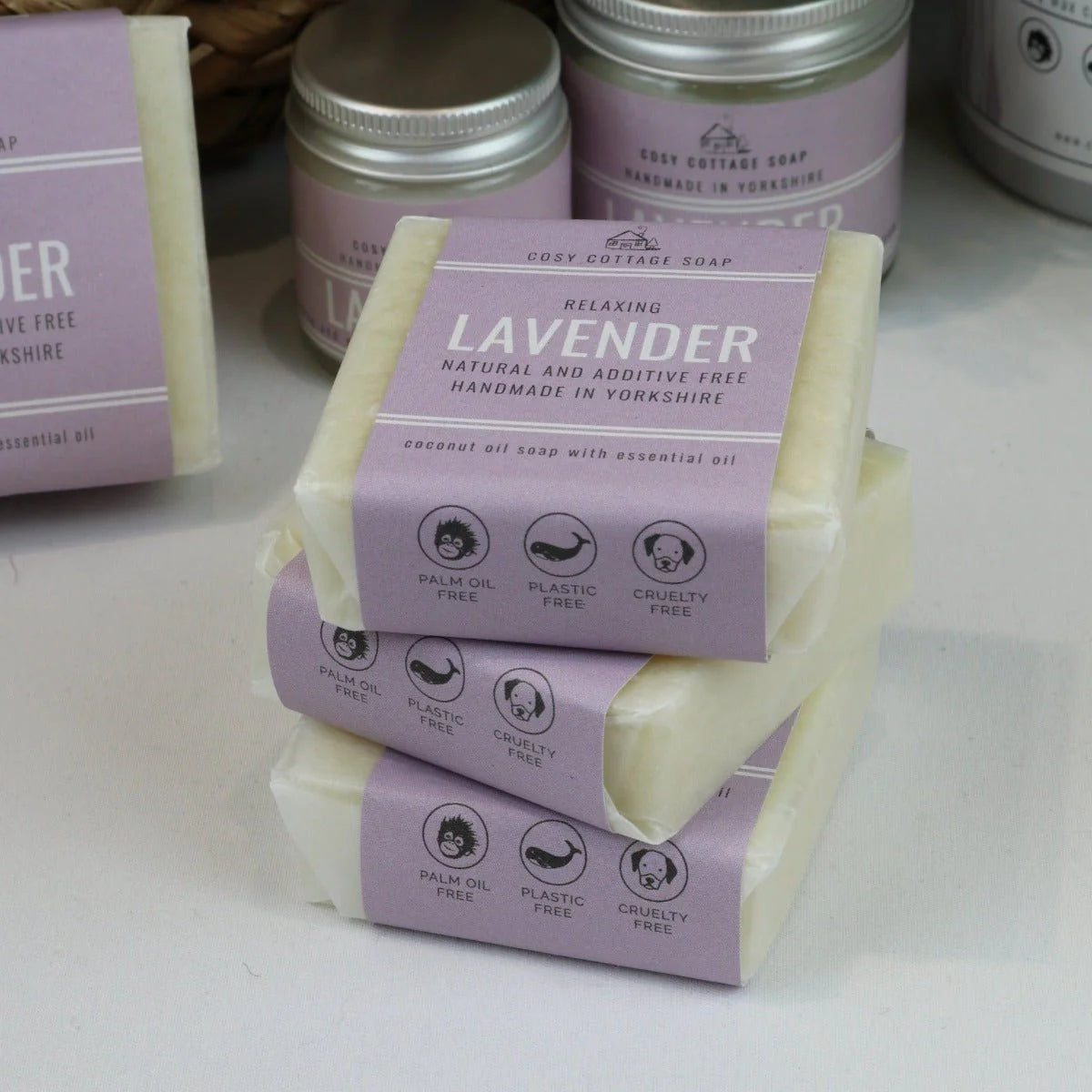 natural lavender soap bar