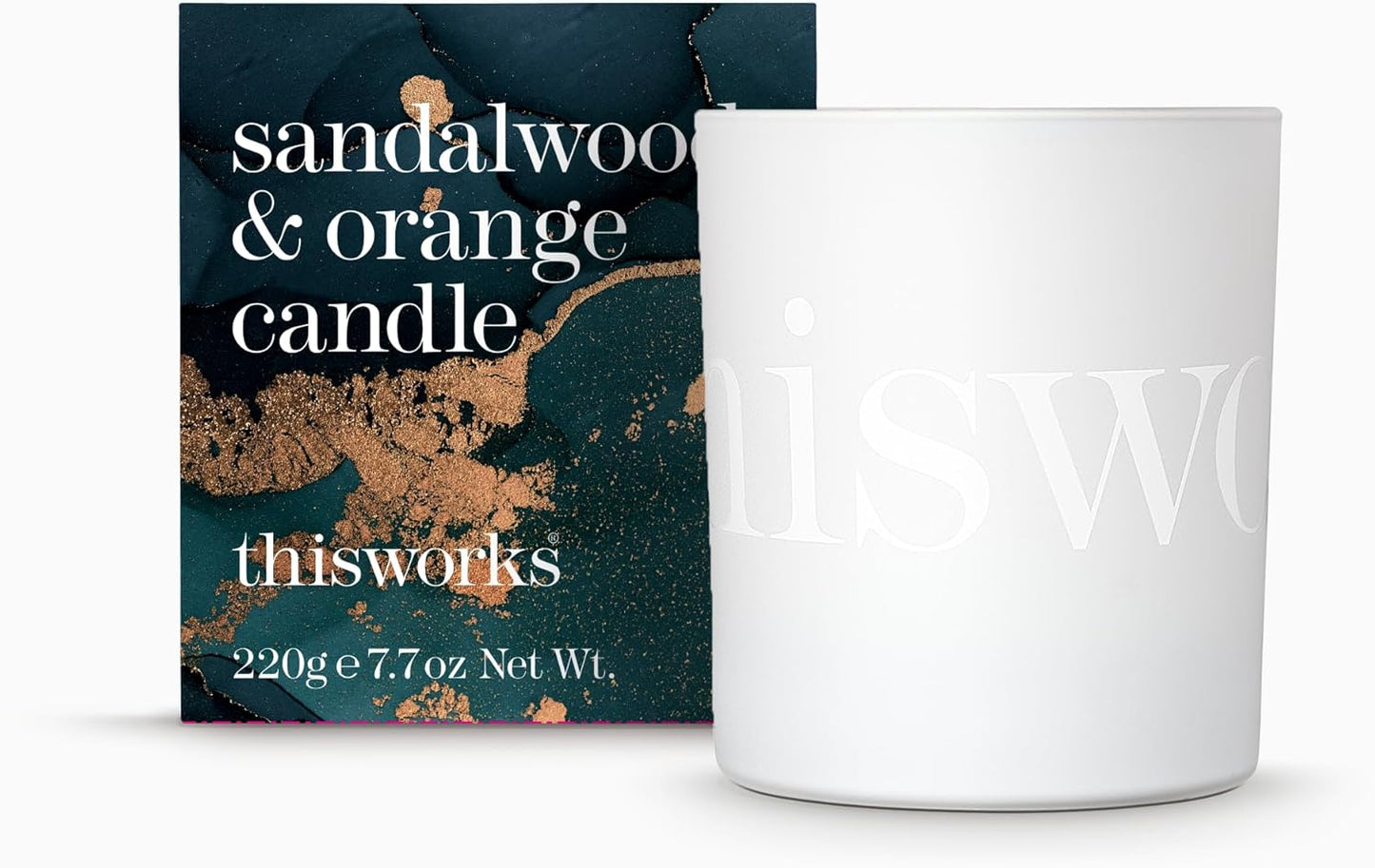 this works sandalwood and orange candle in a box