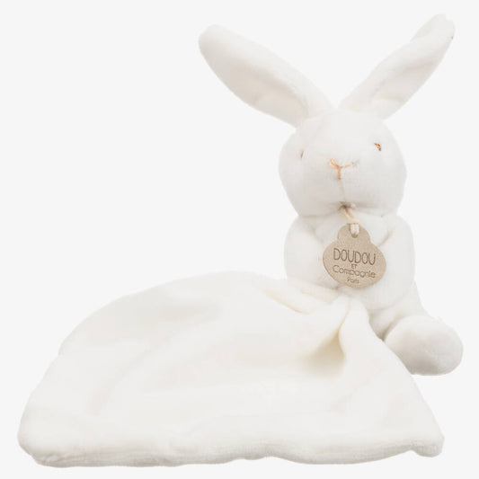 velour bunny comforter.