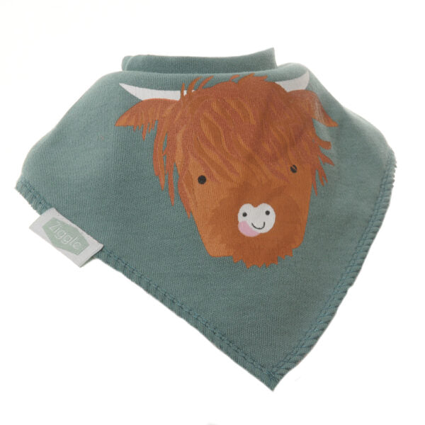 Unisex New Baby Gift Hamper- Holy Highland Cow, Baby Weaning Sets, Maternity Leave Presents, Corporate New Baby Gifts.