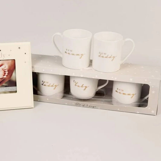 New Mummy, Daddy and Baby Mugs