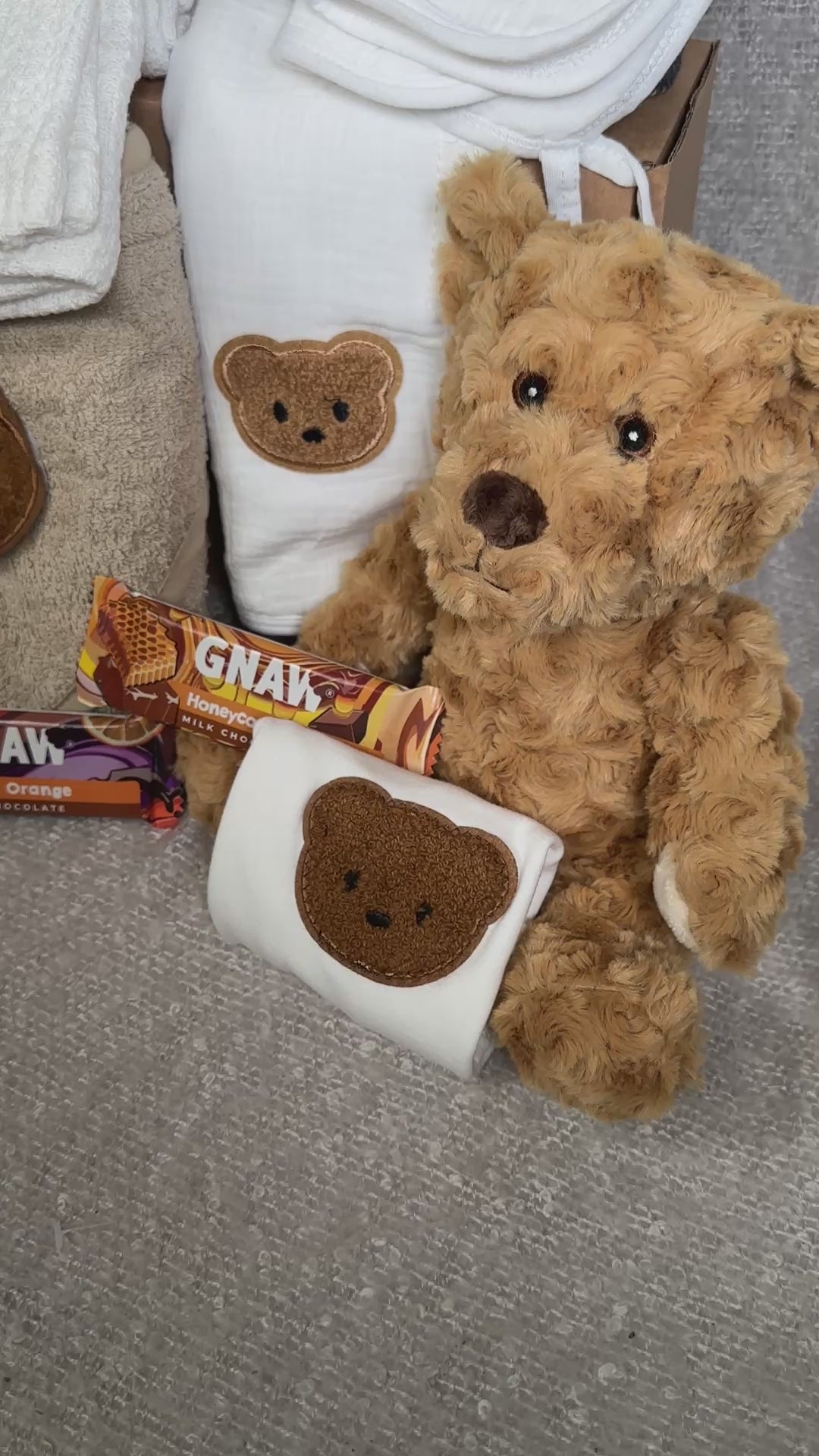 beat themed baby hamper video.