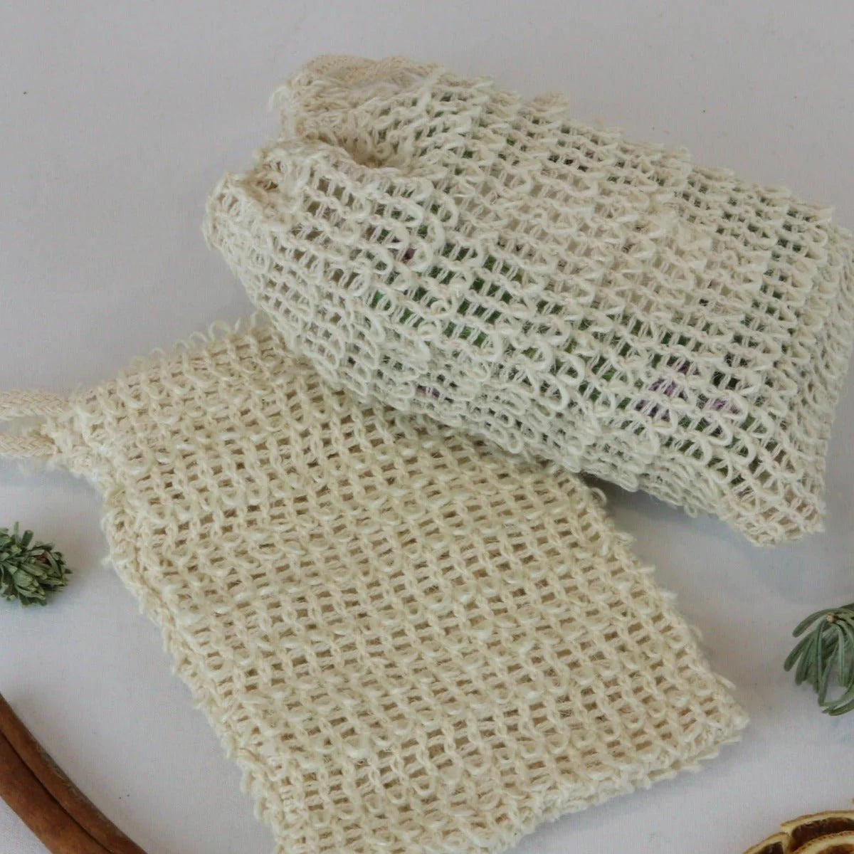 sisal soap bags