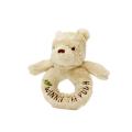 soft Winnie the pooh baby rattle