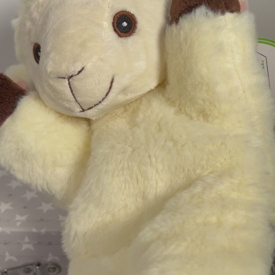 Eco lamb soft puppet