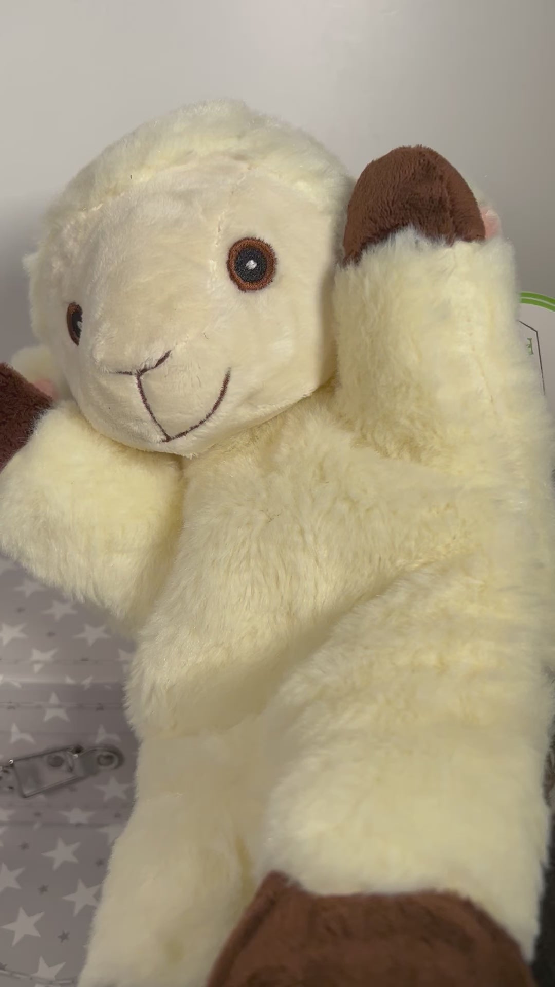Eco lamb soft puppet