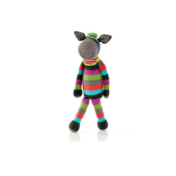 Donkey baby rattle