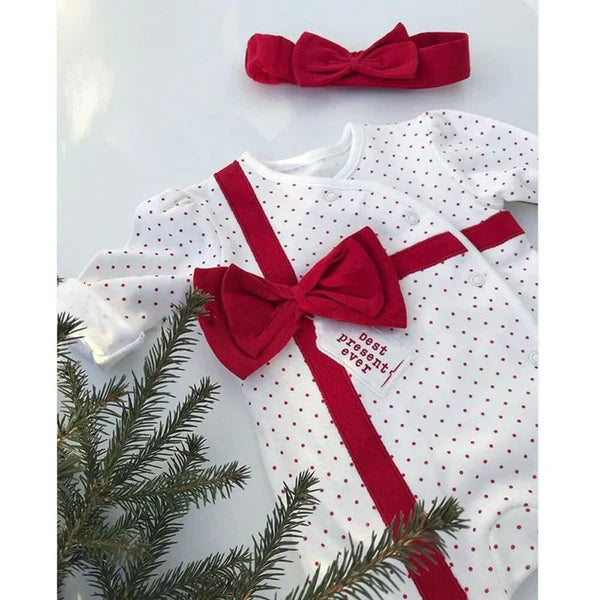 baby girl Christmas day outfit