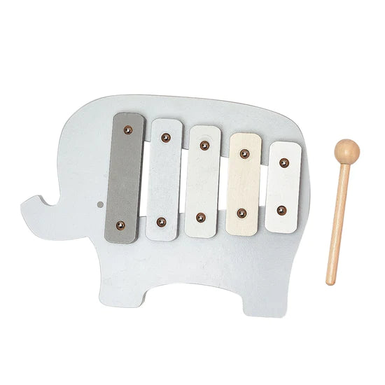 Wooden Elephant Xylophone, 1st Birthday Gifts.