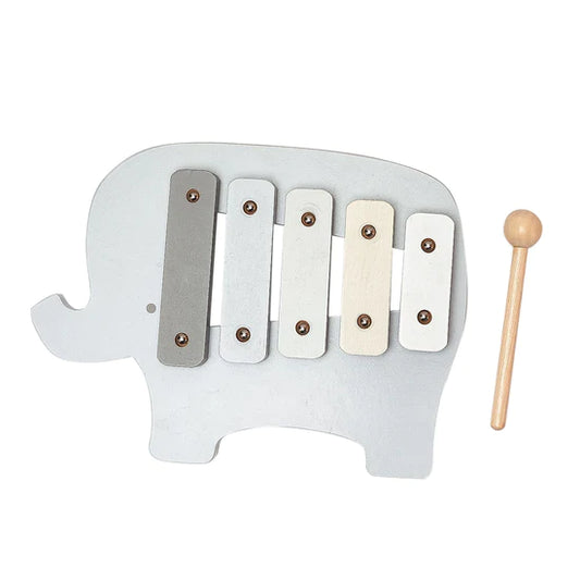 Wooden Elephant Xylophone, 1st Birthday Gifts.