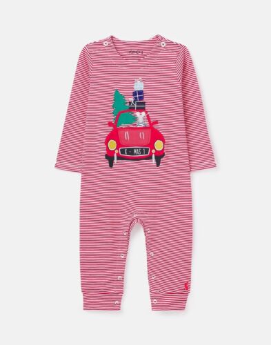 Joules organic cotton baby boy Christmas outfit 3-6 months
